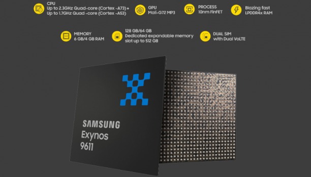 samsung exynos 9611