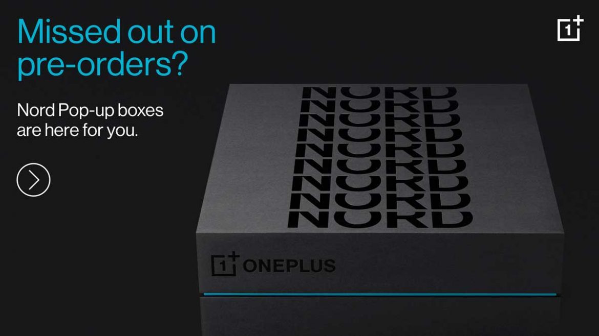 oneplus nord pop-up