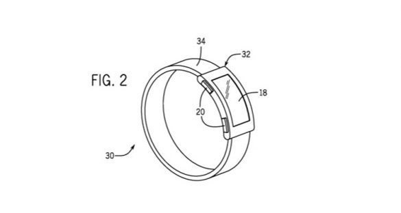apple smartband brevetto