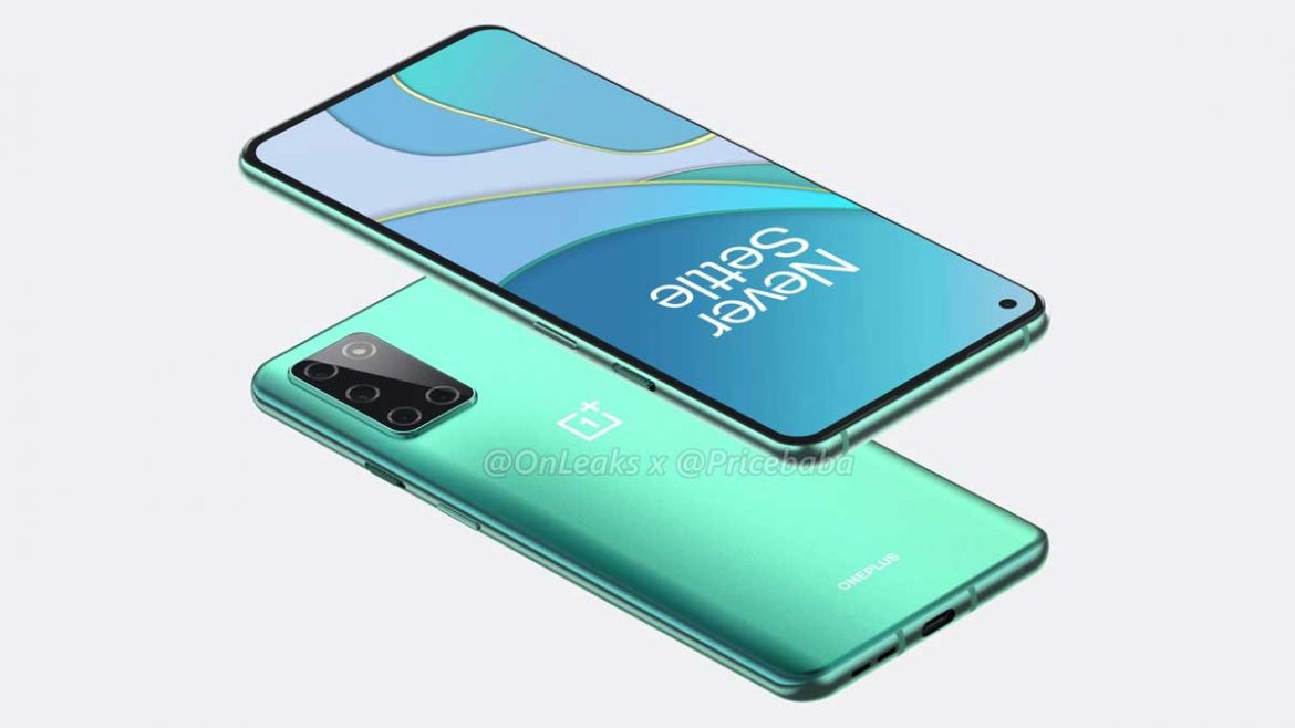 oneplus 8t render
