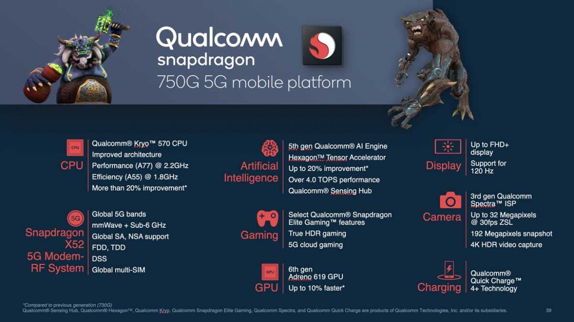 qualcomm snapdragon 750g qualcomm snapdragon 750g