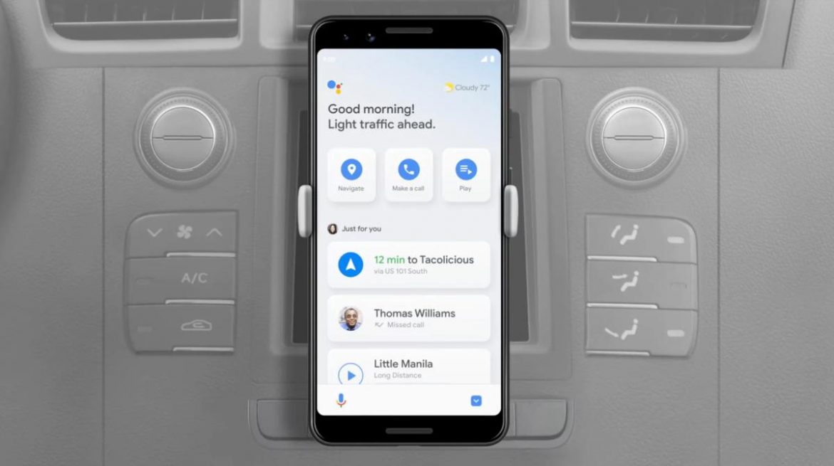 android auto e google assistant modalità