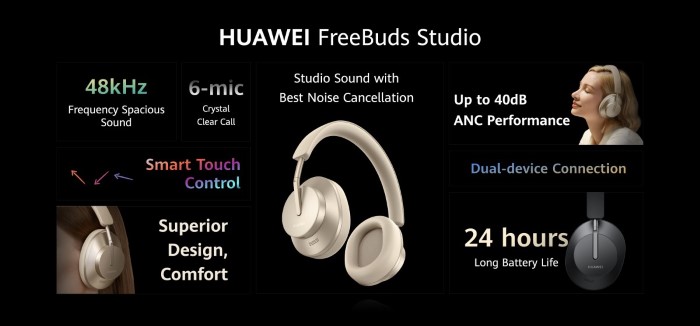 huawei freebuds studio specifiche