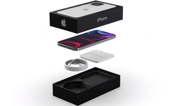 apple iphone 12 confezione