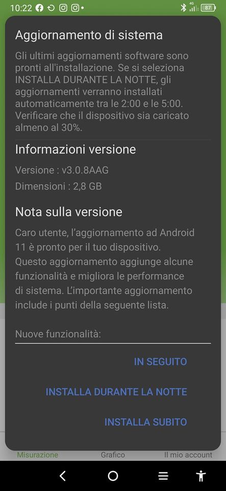 android 11 tcl 10 pro aggiornamento