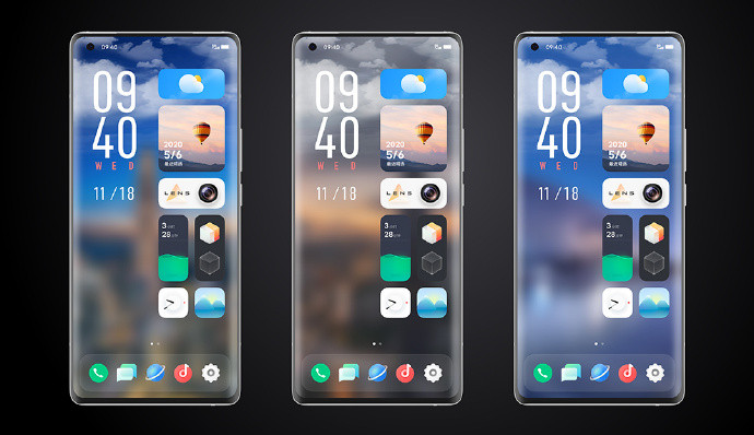 vivo originos widget