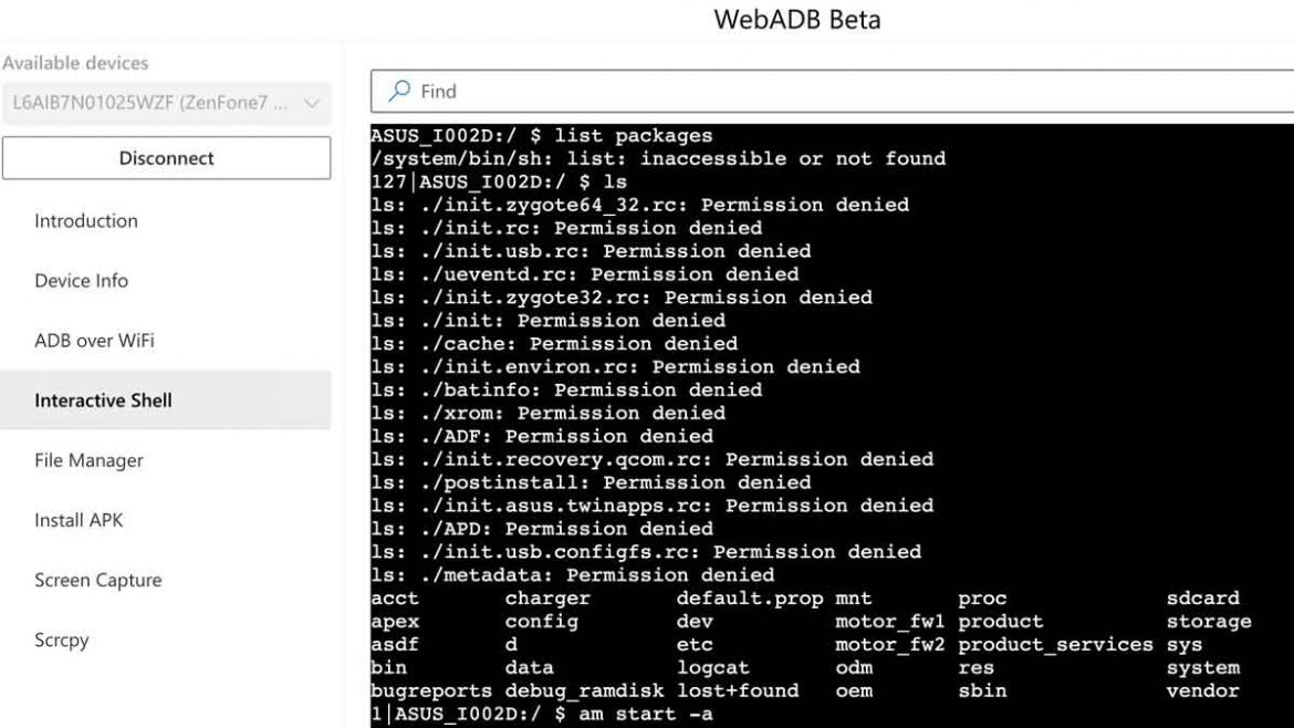 webadb