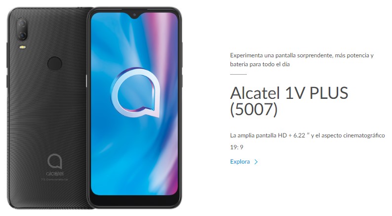 alcatel 1v plus