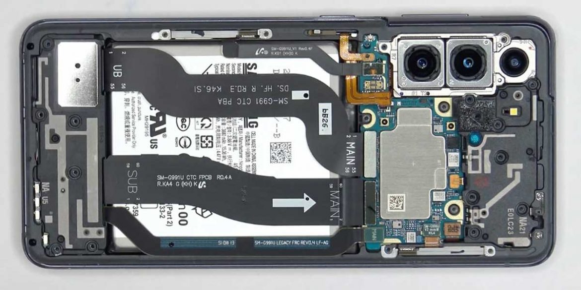samsung galaxy s21 teardown