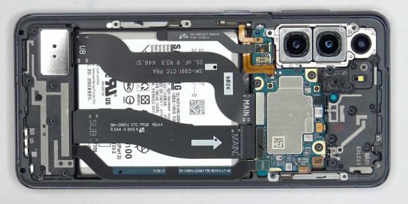 samsung galaxy s21 teardown