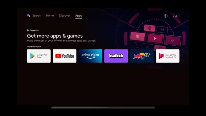 android tv ui 2021