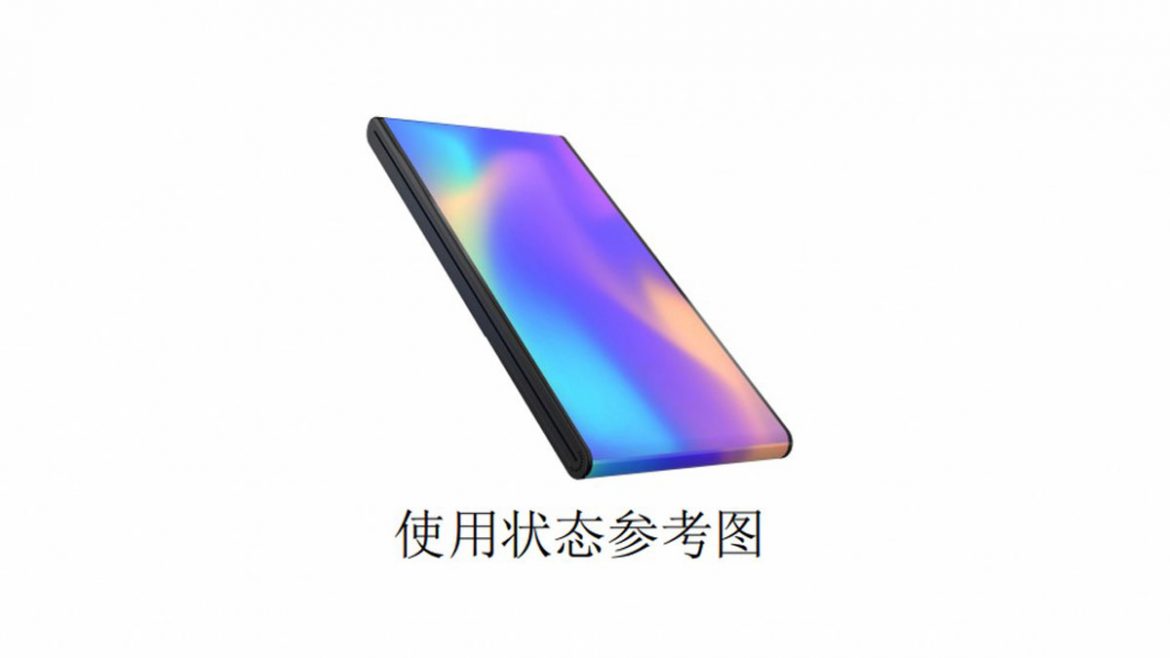 vivo smartphone pieghevole esternamente