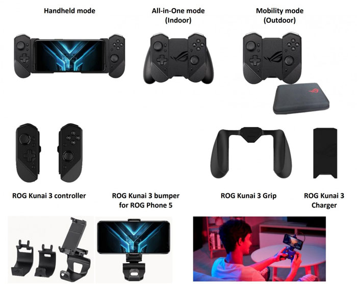 asus rog phone 5 accessori