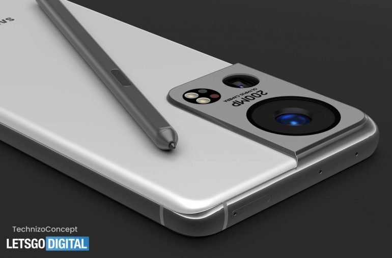 samsung galaxy s22 ultra concept render