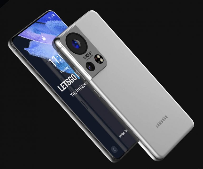 samsung galaxy s22 ultra concept render