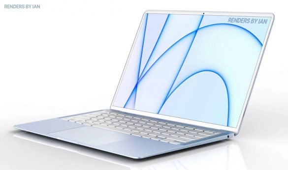 presunto render macbook air 2021