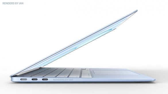 presunto render macbook air 2021