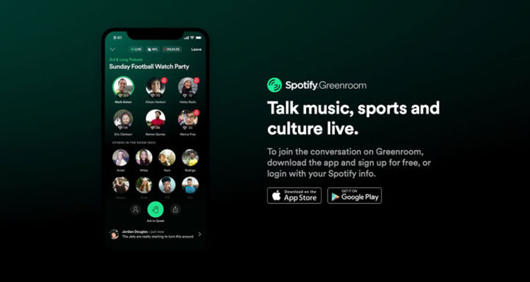 spotify greenroom