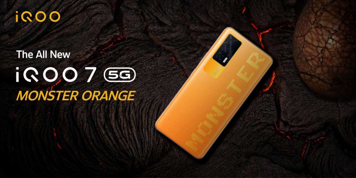 iqoo 7 5g monster orange