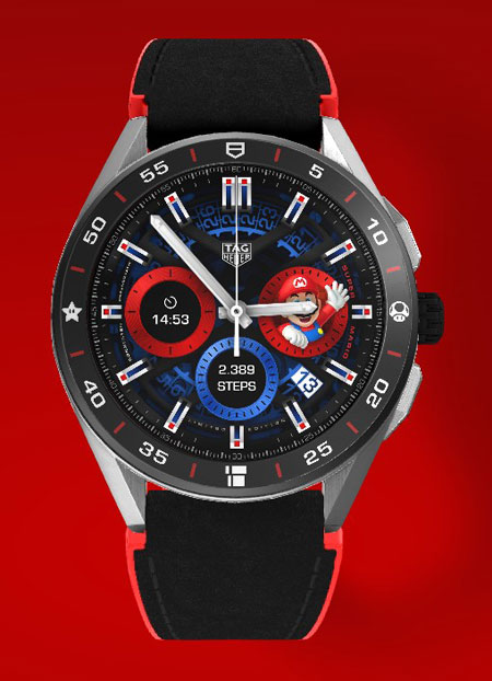 tag heuer connected super mario