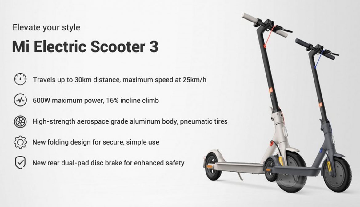 xiaomi mi electric scooter 3