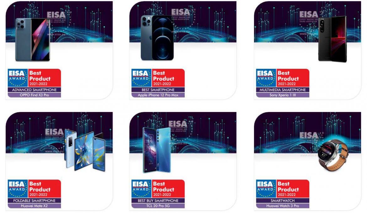 premi eisa 2021-2022 migliori smartphone e gadget