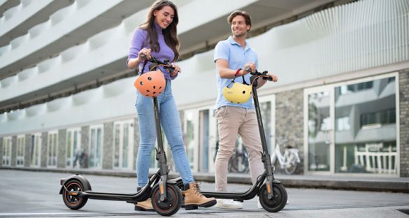 ninebot kickscooter f25e, f30e e f40e