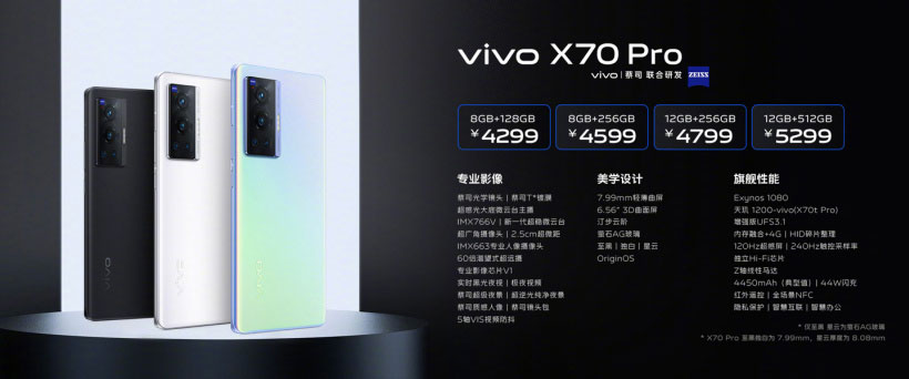 vivo x70 pro