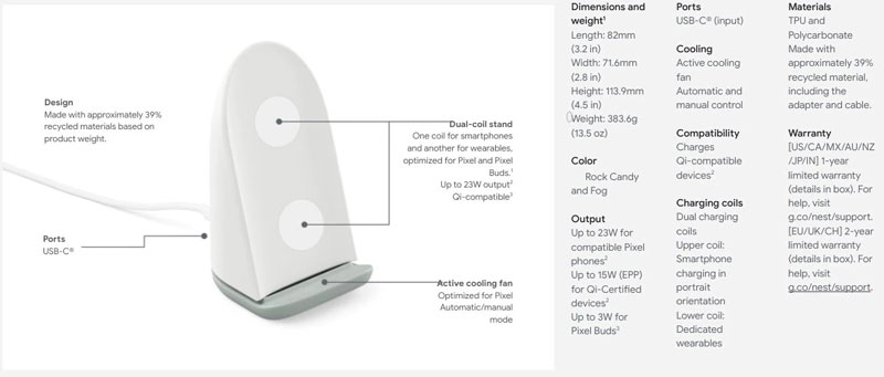 google pixel stand