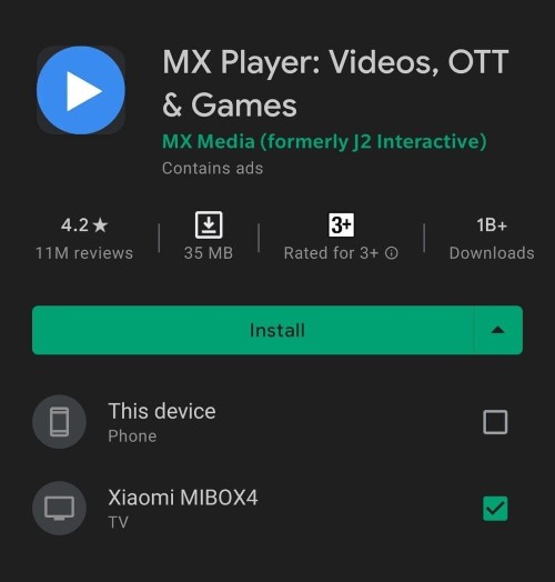 android tv app