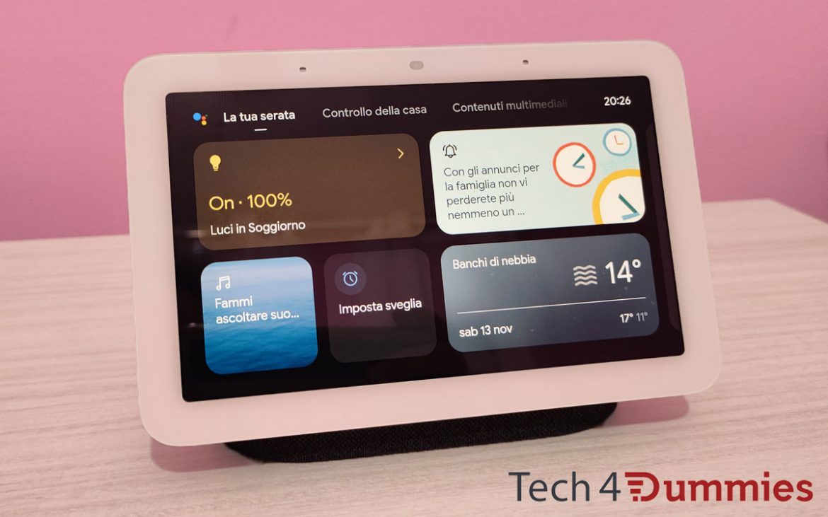 google nest hub 2a generazione