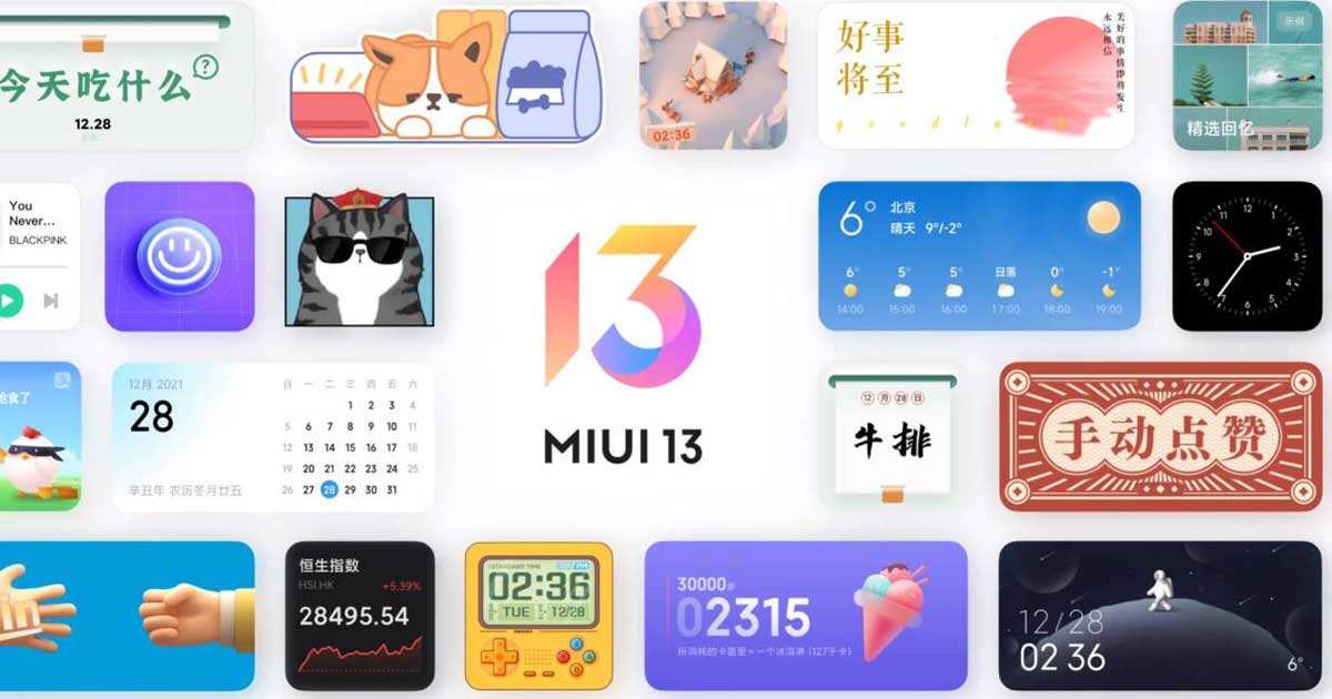 Xiaomi rilascia MIUI 13 in beta per questi smartphone