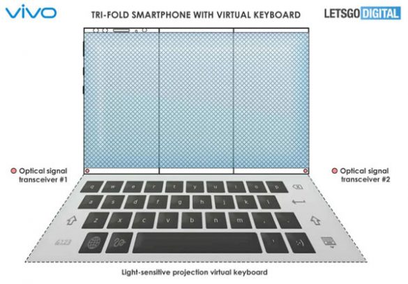 vivo smartphone tri-fold