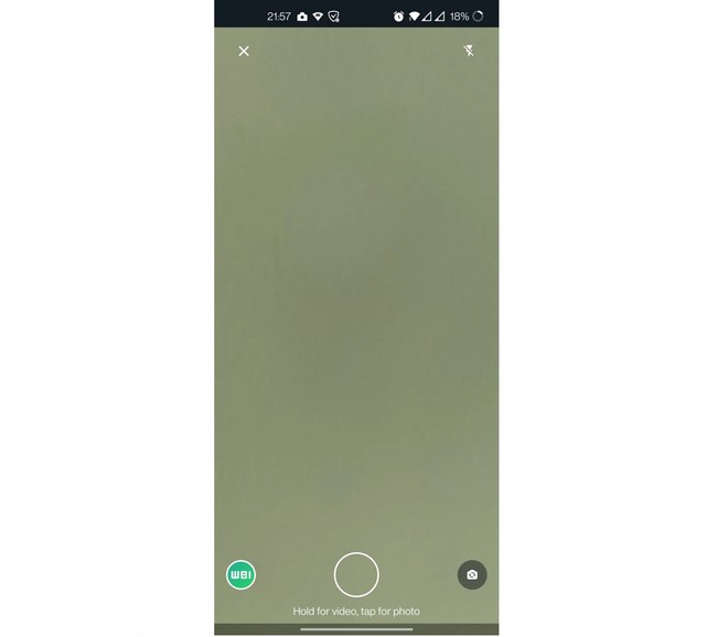 whatsapp nuova fotocamera