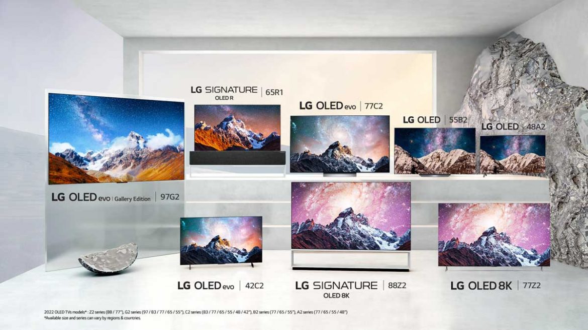 lg oled ces 2022