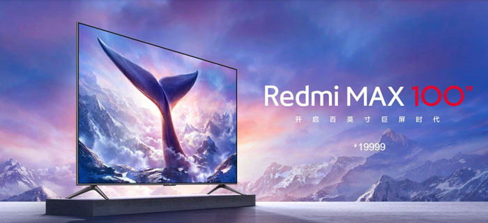 redmi max 100 tv