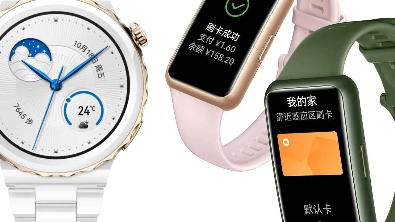 Huawei annuncia Watch GT 3 Pro, Band 7 e MatePad SE