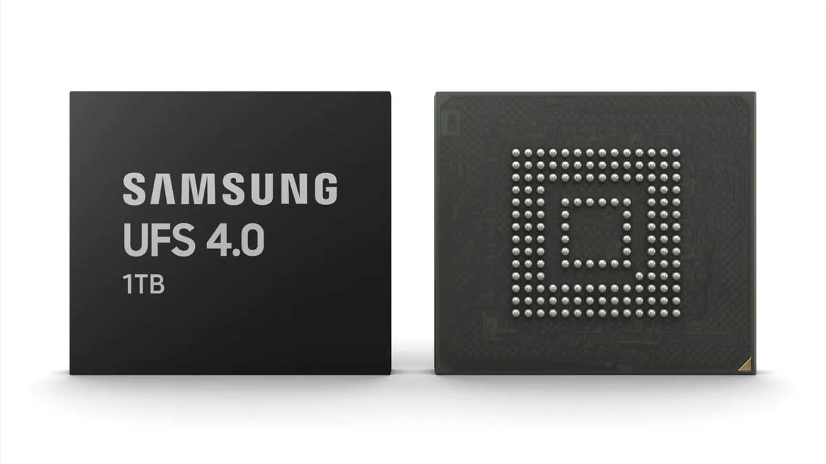 Samsung annuncia le memorie UFS 4.0 e le microSD che durano 16 anni
