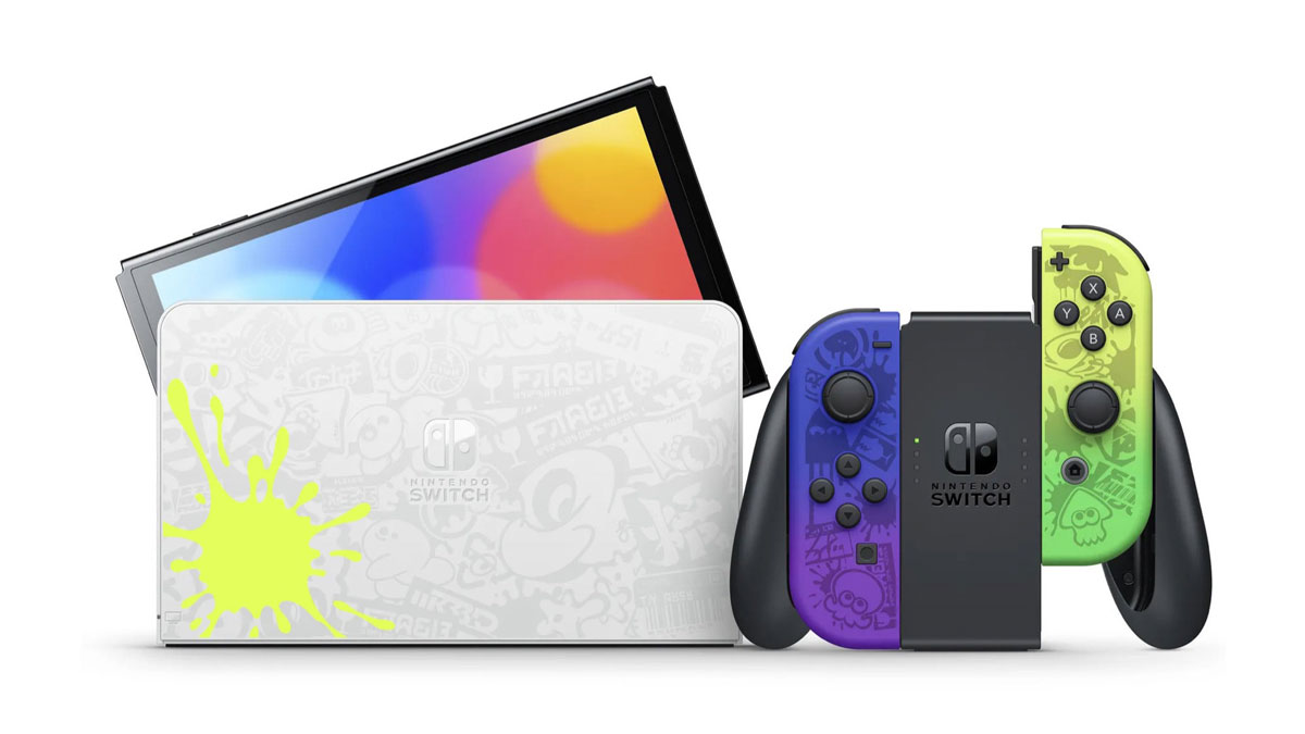 nintendo switch oled splatoon 3