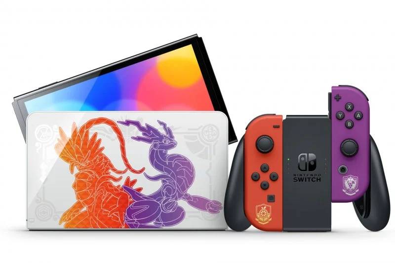 nintendo switch oled pokèmon scarlatto edition