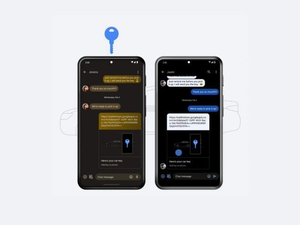 ios e android chiavi dell'auto