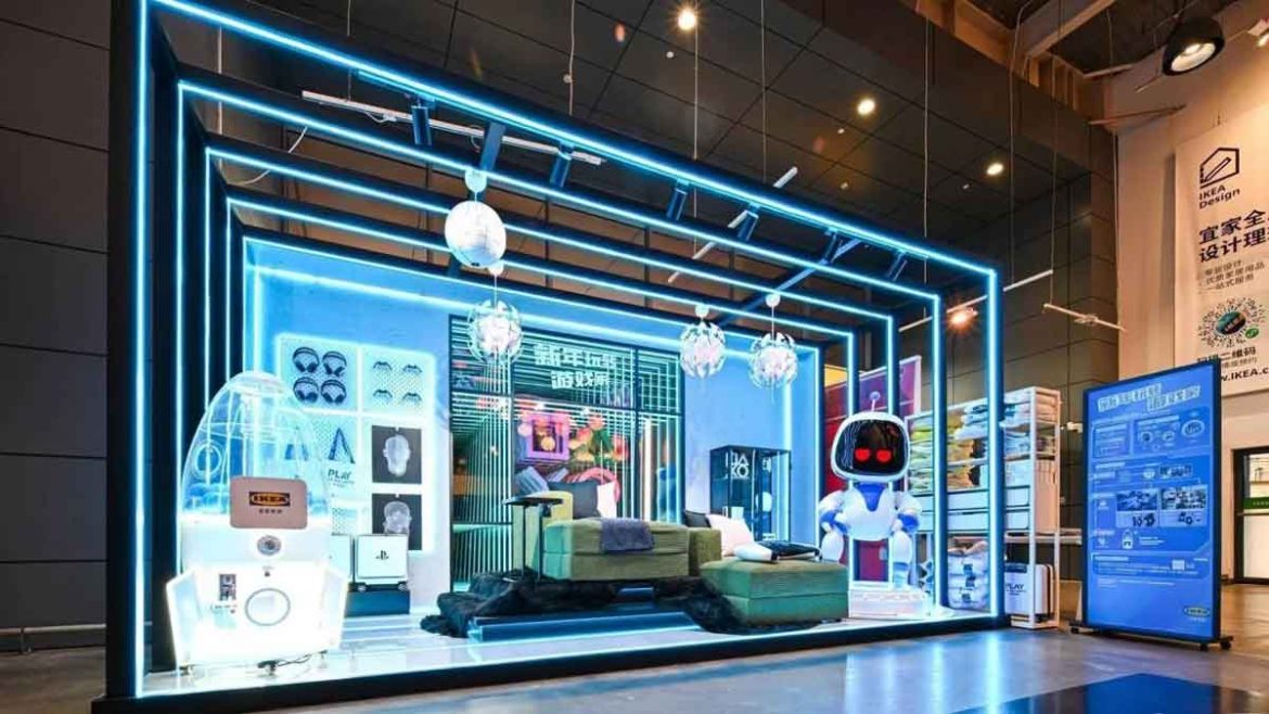 stanze gaming playstation e ikea
