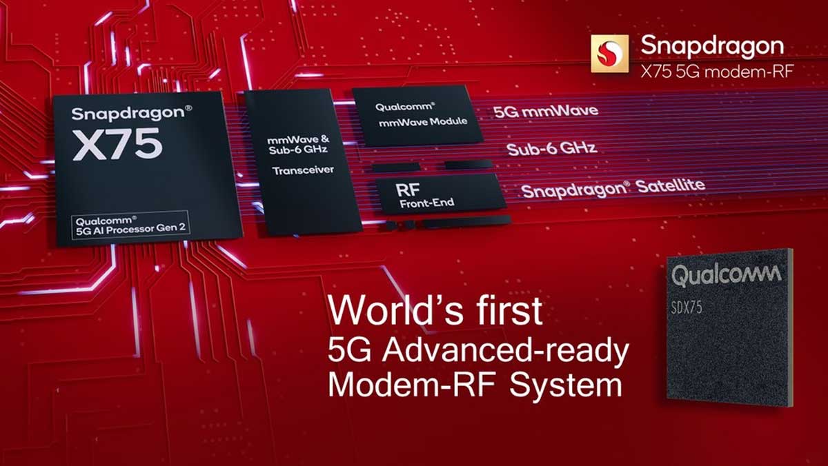 qualcomm snapdragon x75