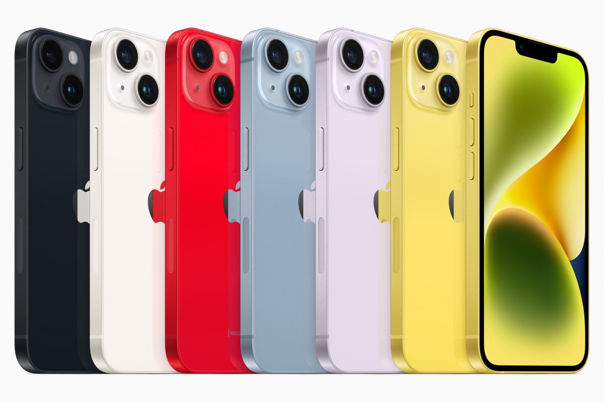 Apple iPhone 14 giallo