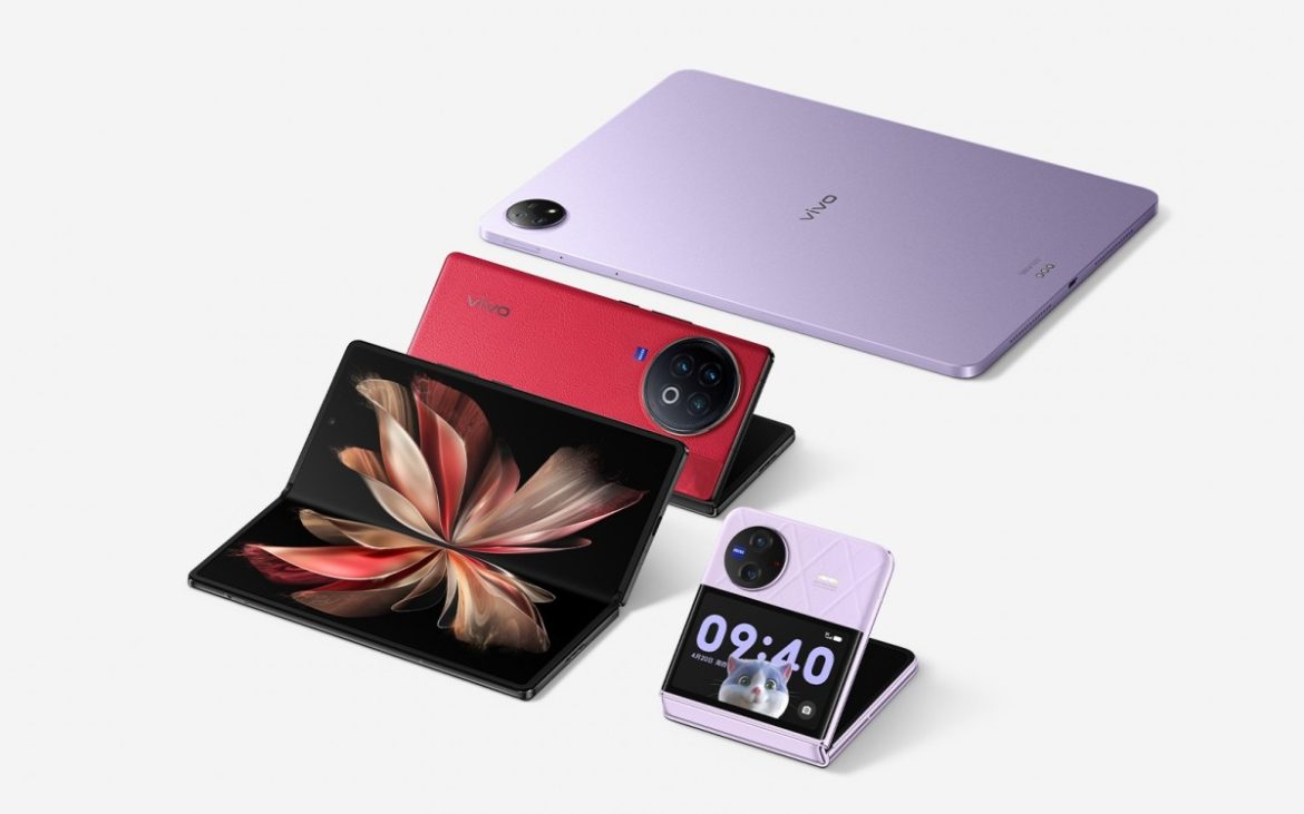 vivo x fold 2, x flip e pad 2