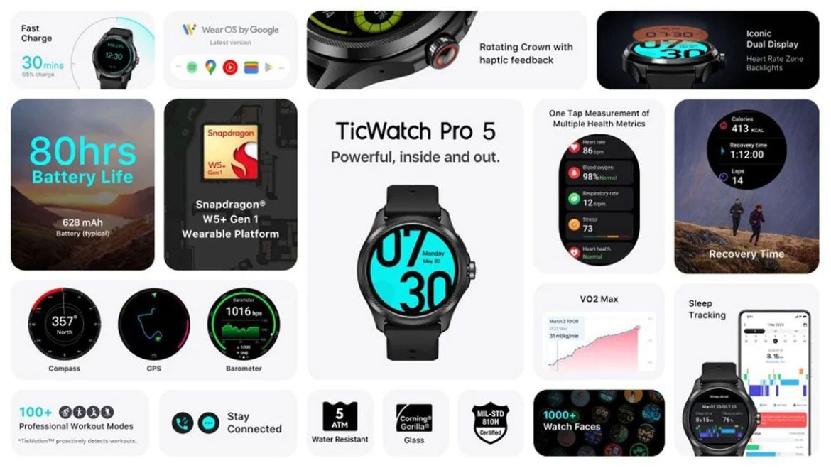ticwatch 5 pro