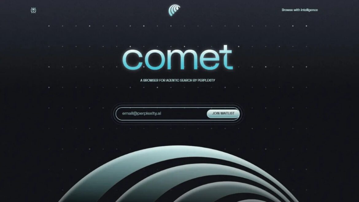 Comet browser AI