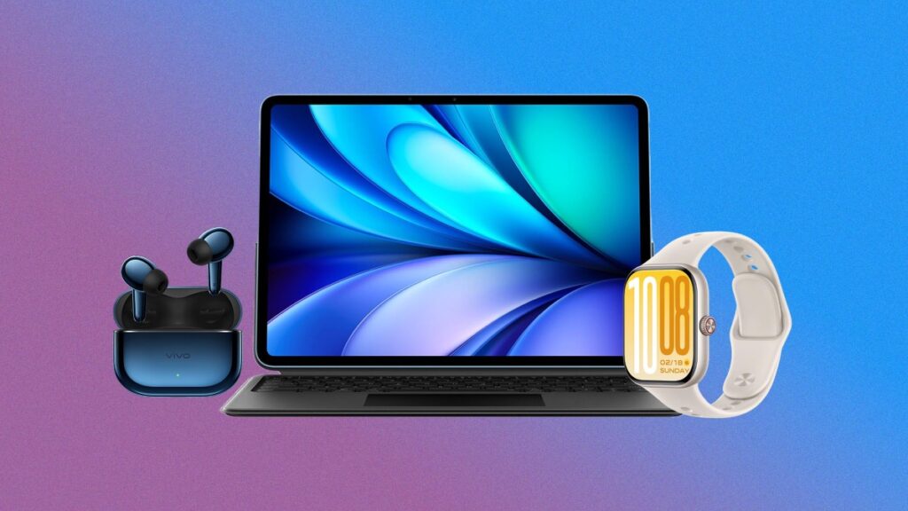 Vivo Pad 5e e Watch GT 2