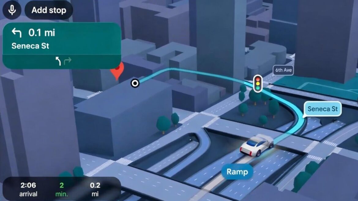 Google Maps navigazione immersiva