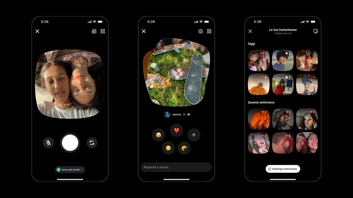 Instagram sfida BeReal con Instants: foto immediate e senza filtri